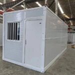 Casa Contentor Dobrável, Modular Compacta e Reutilizável