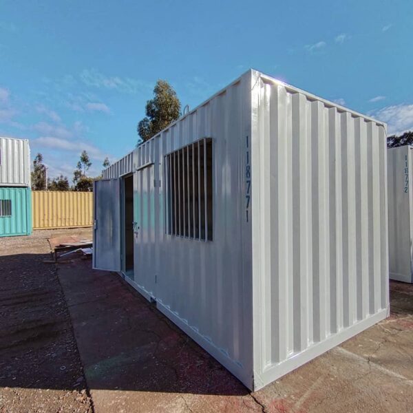 Contentor Escritório 6x3 m (18 m²)