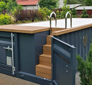 Piscina Contentor Premium 20 Pés